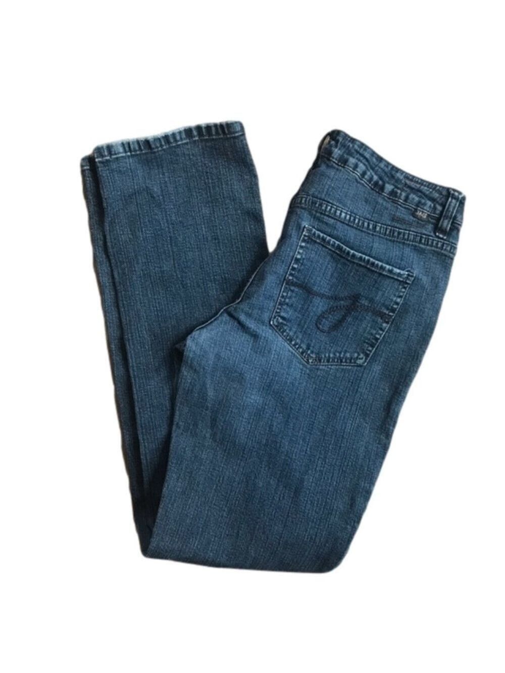 JAG Jeans Mid-rise Straight Leg Stretch Jeans Size 10